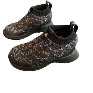 Adidas RapidaRun Toddler Size 7 K Laceless Knit Running Sneakers Shoes D97019